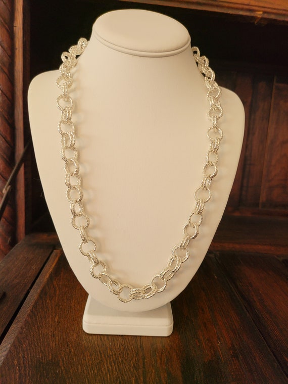 Silver Chain Necklace - image 5