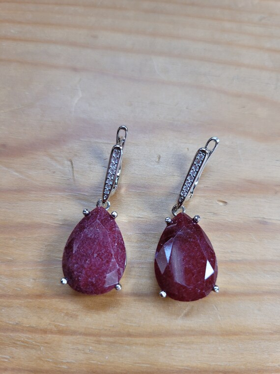 Ruby Earrings - image 2