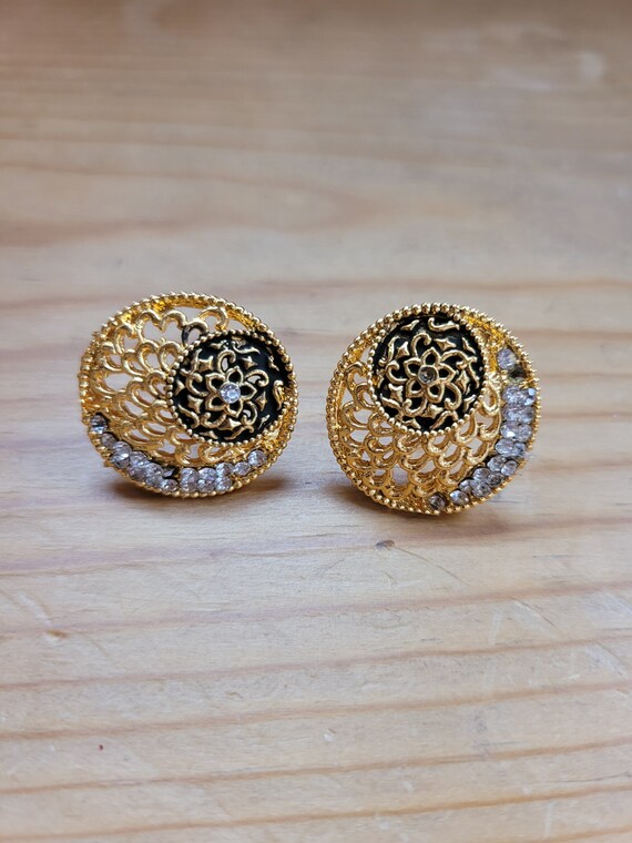 Disk Earrings - image 1