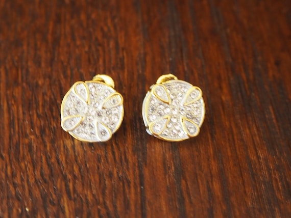 Diamond Stud Earrings - image 1