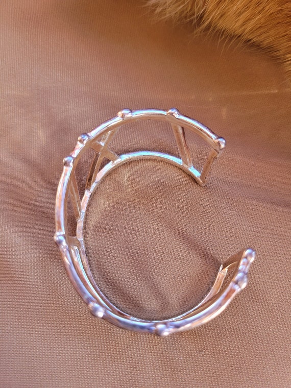 Geometric Cuff Bracelet - image 6