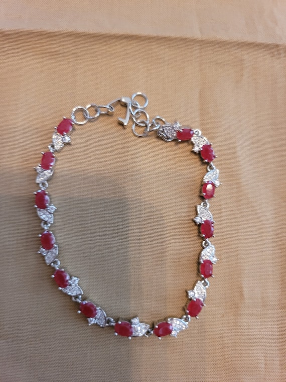 Ruby Bracelet - image 1