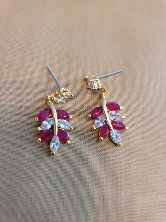 Ruby Earrings - image 2