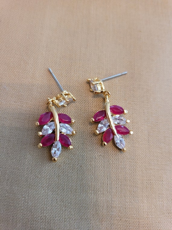 Ruby Earrings - image 3