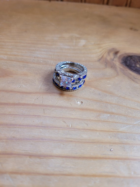 Bridal Wedding Ring Set - image 1