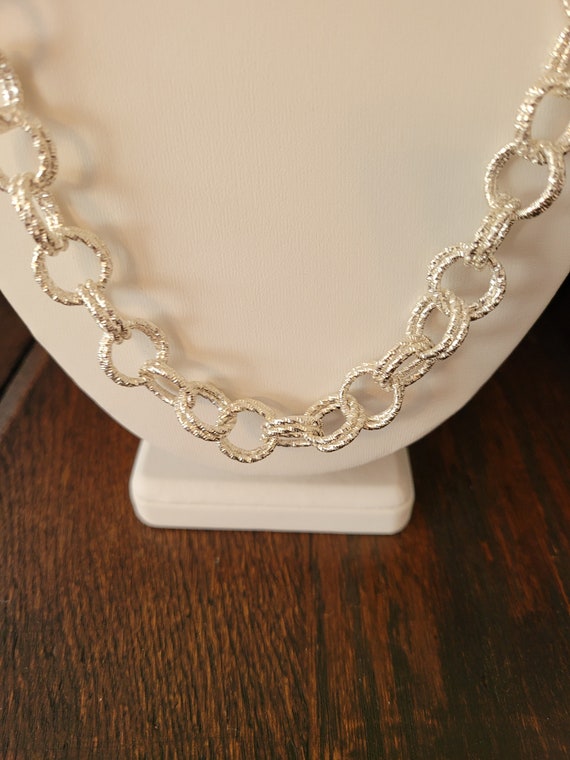 Silver Chain Necklace - image 1