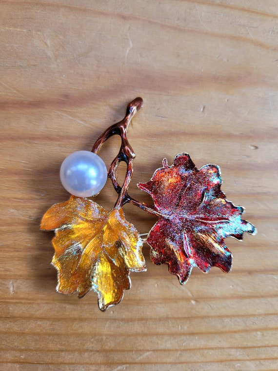 Leaf Brooch - image 4