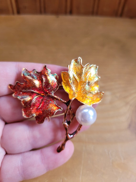 Leaf Brooch - image 7