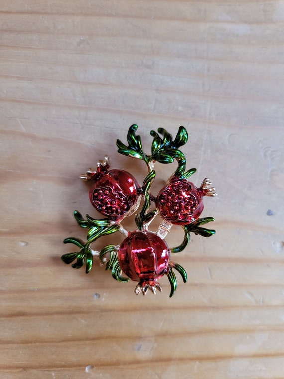 Pomegranate Brooch