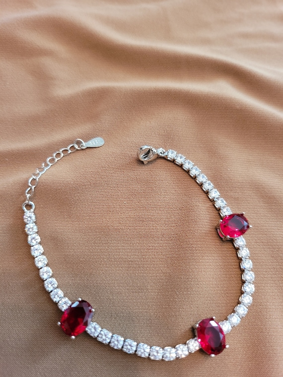 Ruby Bracelet - image 1