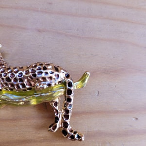 Leopard Brooch