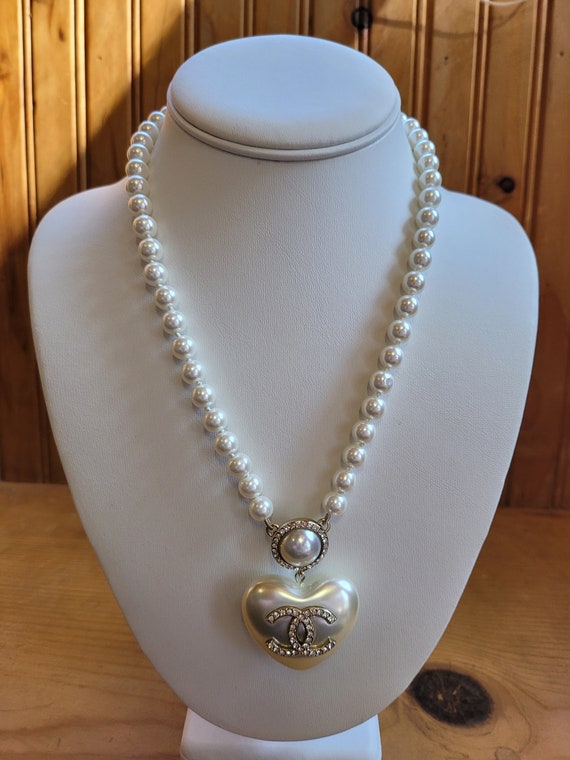 Pearl Heart Necklace