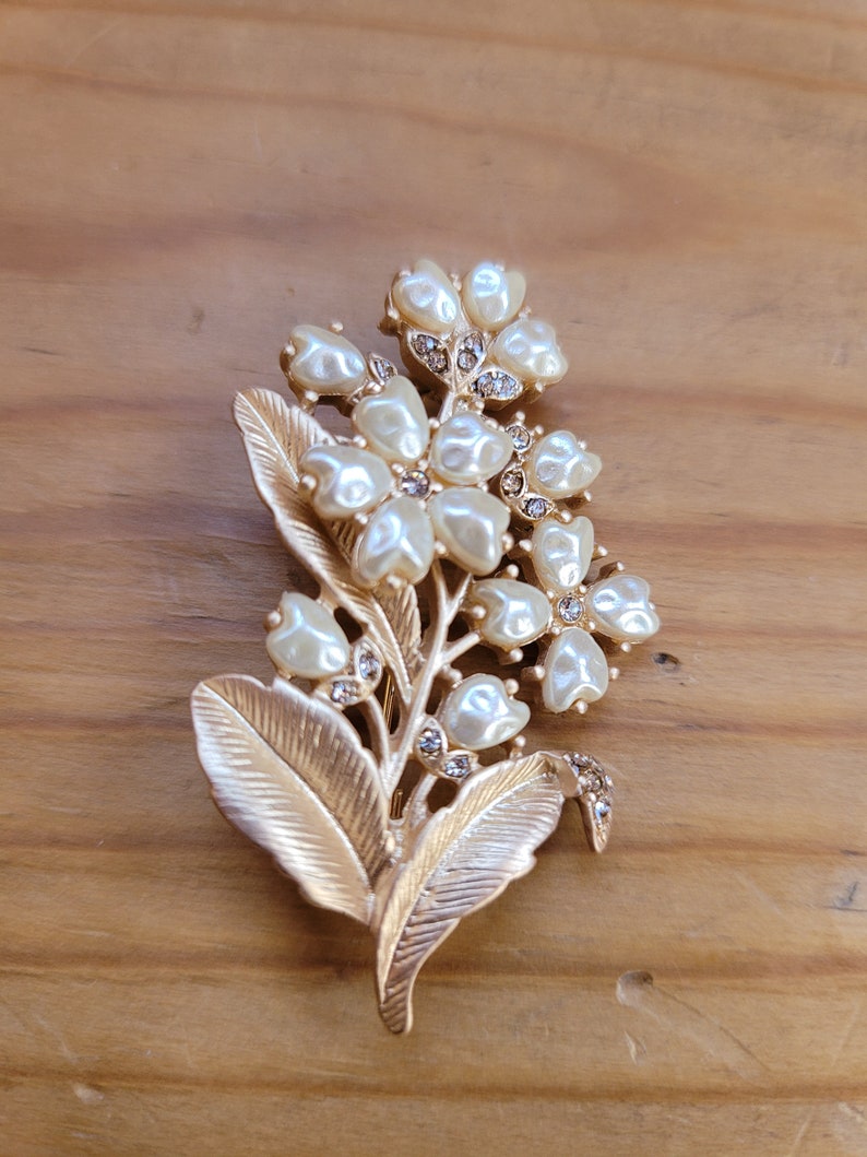 Pearl Flower Brooch 画像 2