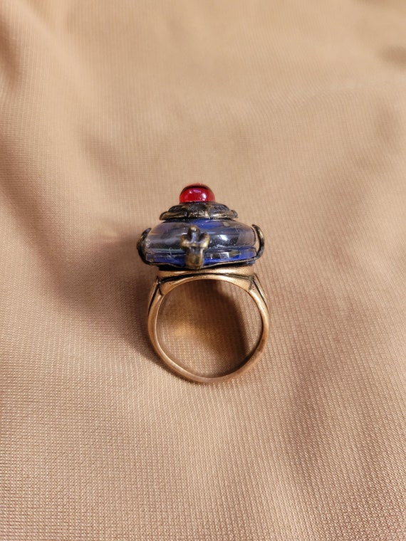 Opal and Ruby Ring - image 6