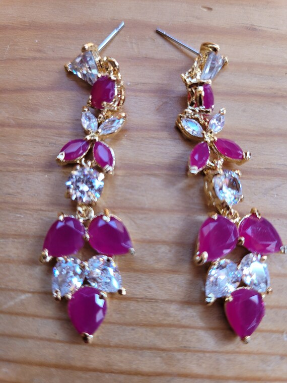 Ruby Earrings - image 5