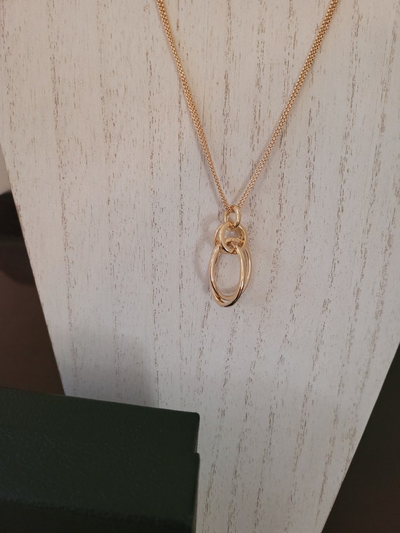Interlocking Circles Necklace - image 7