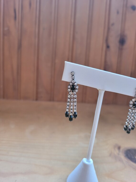 Diamond Tassel Earrings - image 3