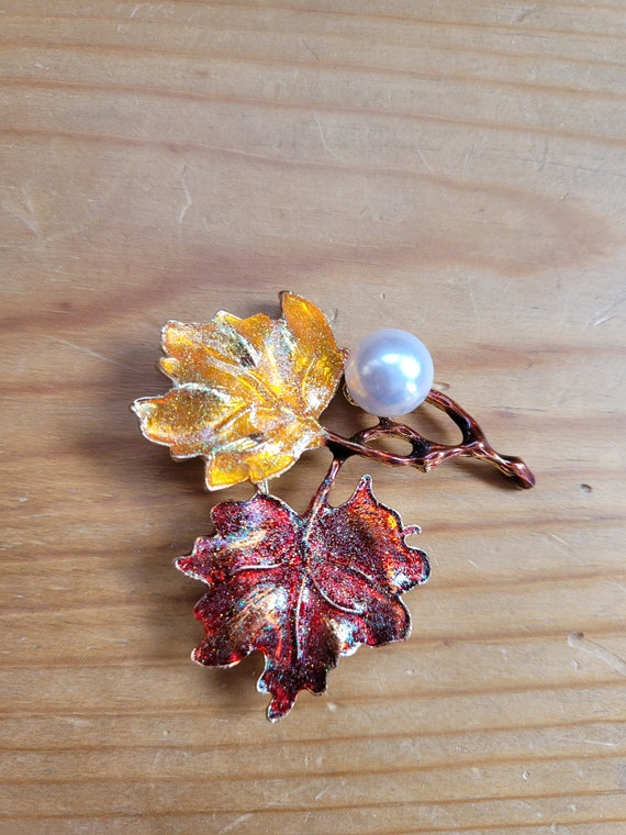 Leaf Brooch - image 3