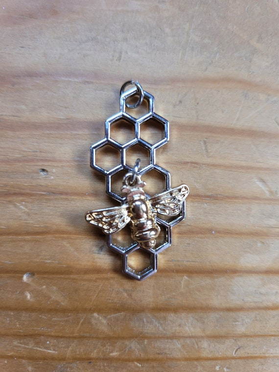 Bee Honeycomb Pendant