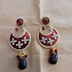 Garnet Earrings