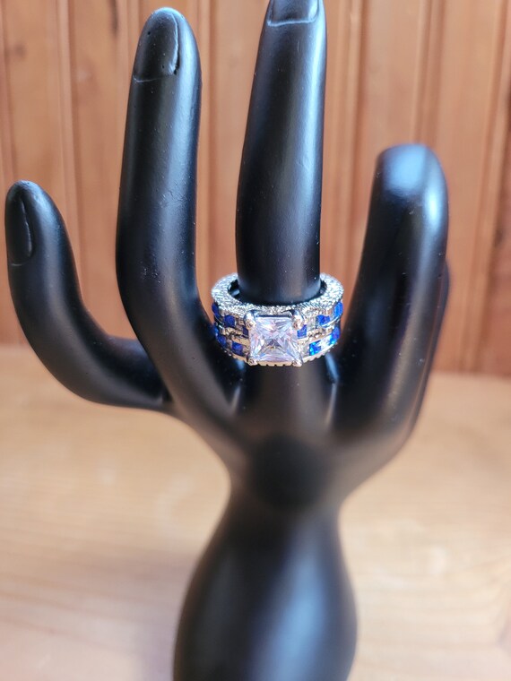Bridal Wedding Ring Set - image 8