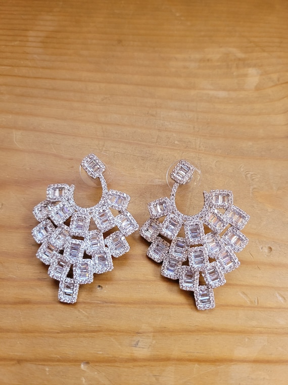 Art Deco Earrings - image 1