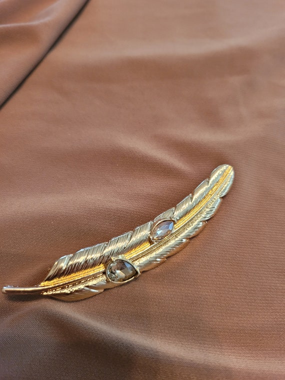 Feather Brooch
