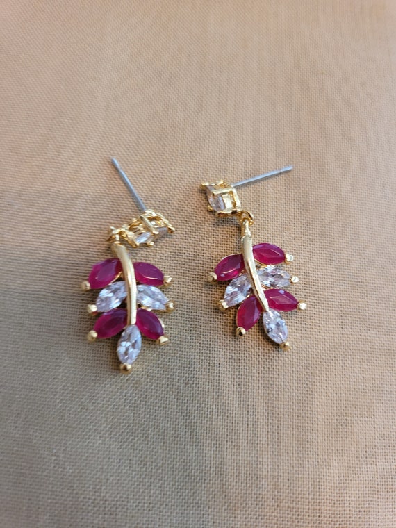 Ruby Earrings - image 1