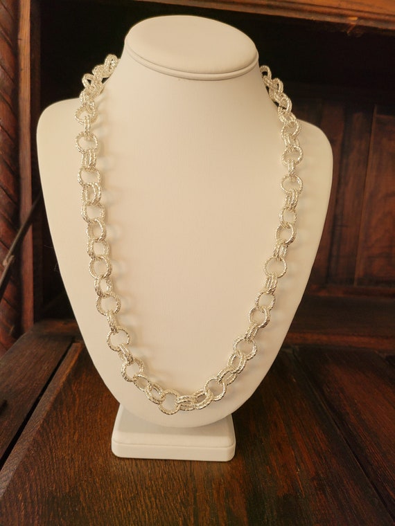 Silver Chain Necklace - image 6