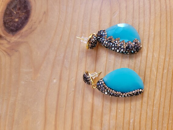 Agate Earrings - image 2