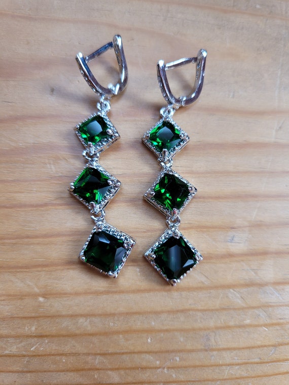 Emerald Earrings