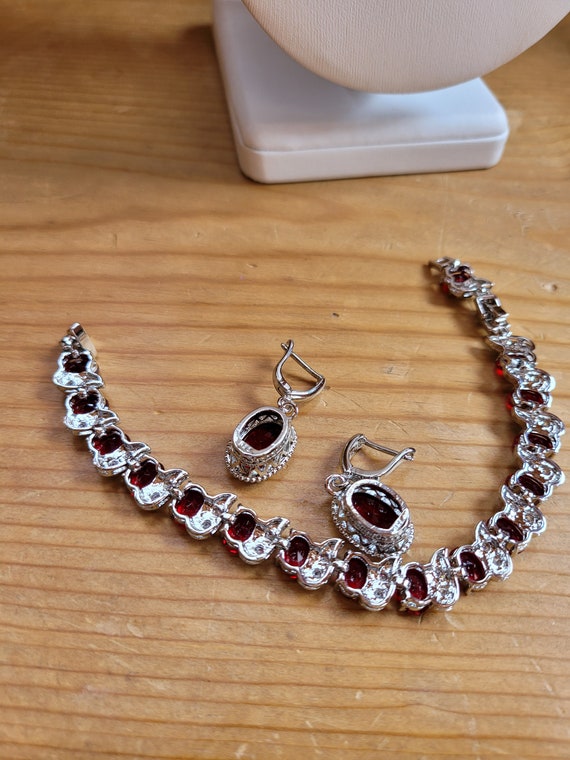 Ruby Jewelry Set - image 5