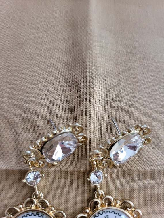 Clock Earrings - image 4