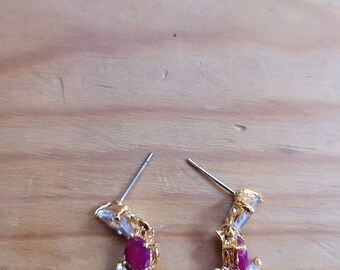 Ruby Earrings