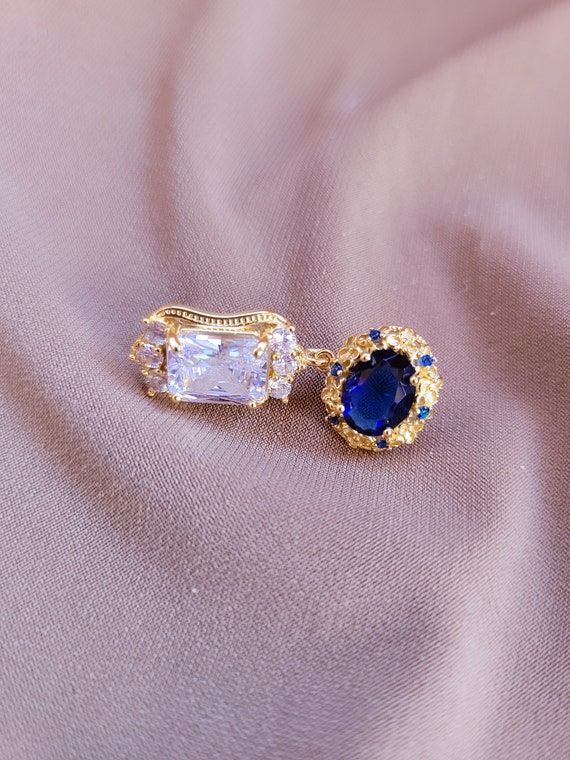 Sapphire Earrings - image 4