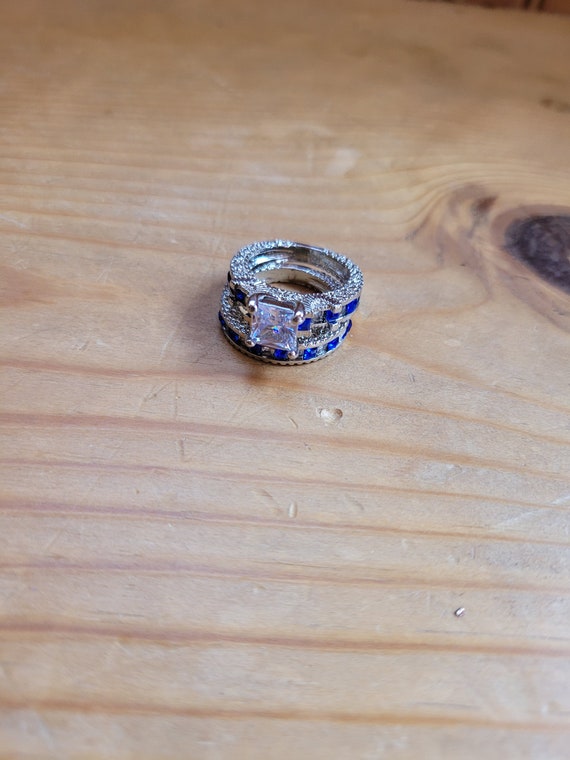 Bridal Wedding Ring Set - image 3