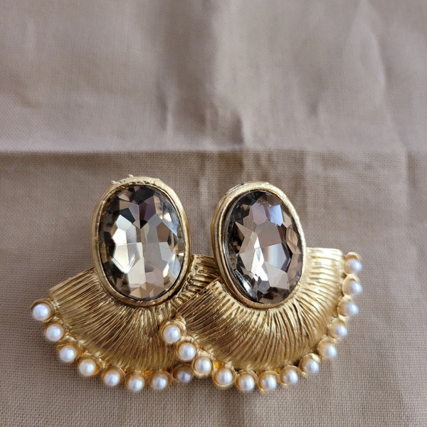 Art Deco Earrings Etsy