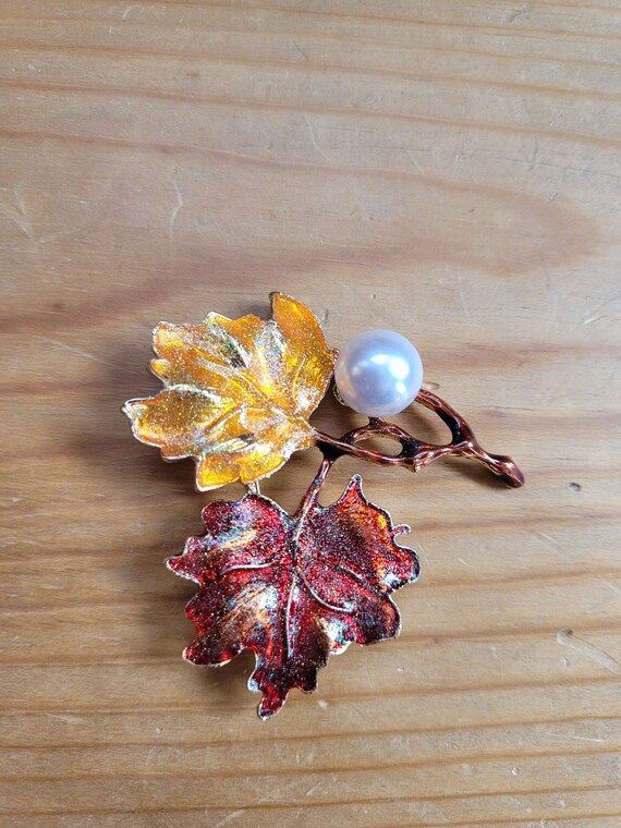 Leaf Brooch - image 2