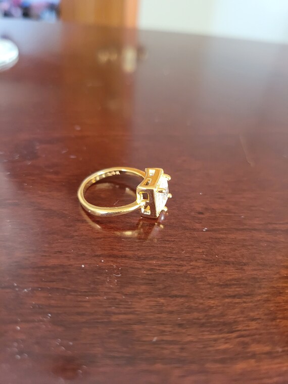 Diamond Solitaire Ring - image 4