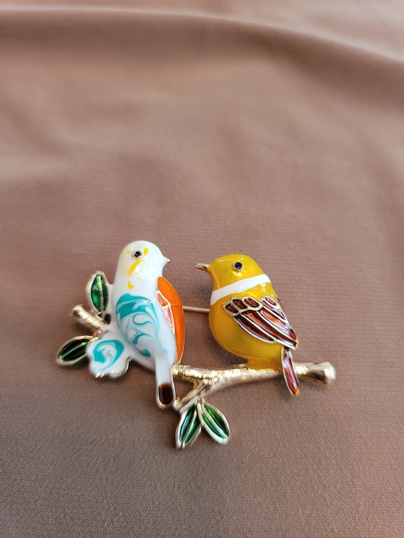 Sparrow Brooch - image 1