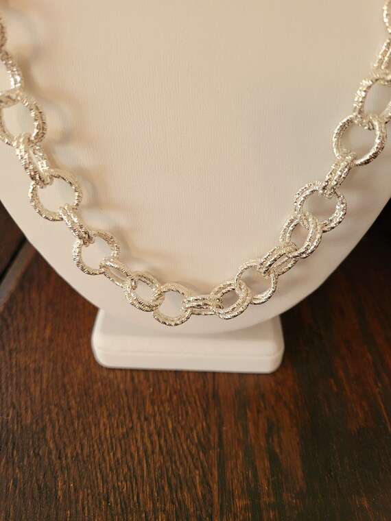 Silver Chain Necklace - image 2