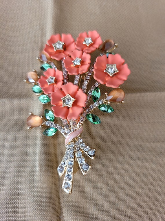 Floral Brooch - image 2