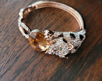 Leopard Bangle Bracelet