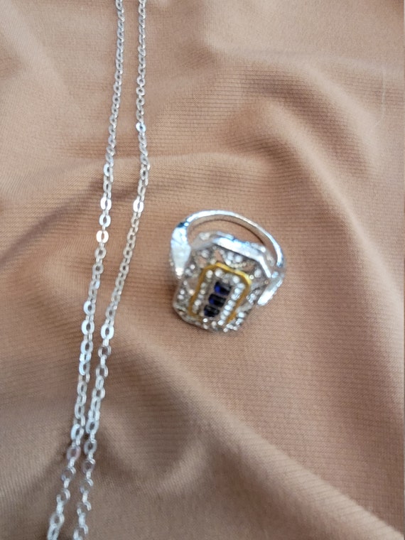 Sapphire Jewelry Set - image 4
