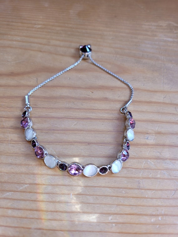 Amethyst and Moonstone Bracelet - image 2