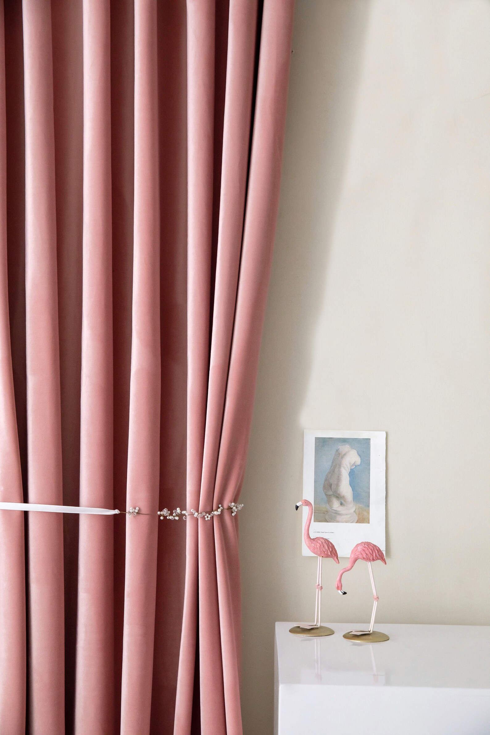 Pair of Hot Pink Velvet Curtain Draperieshundreds of Colors Etsy