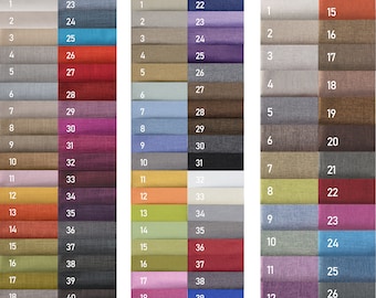 Plus de 700 options de tissu pour housse de canapé, échantillons de tissu pour housse de canapé, velours, chenille, similicuir, velours côtelé, peluche, échantillons de tissu de toile