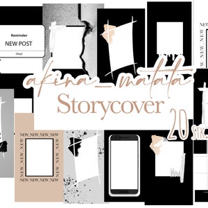 Story Cover Frame "Black" by akina_matata