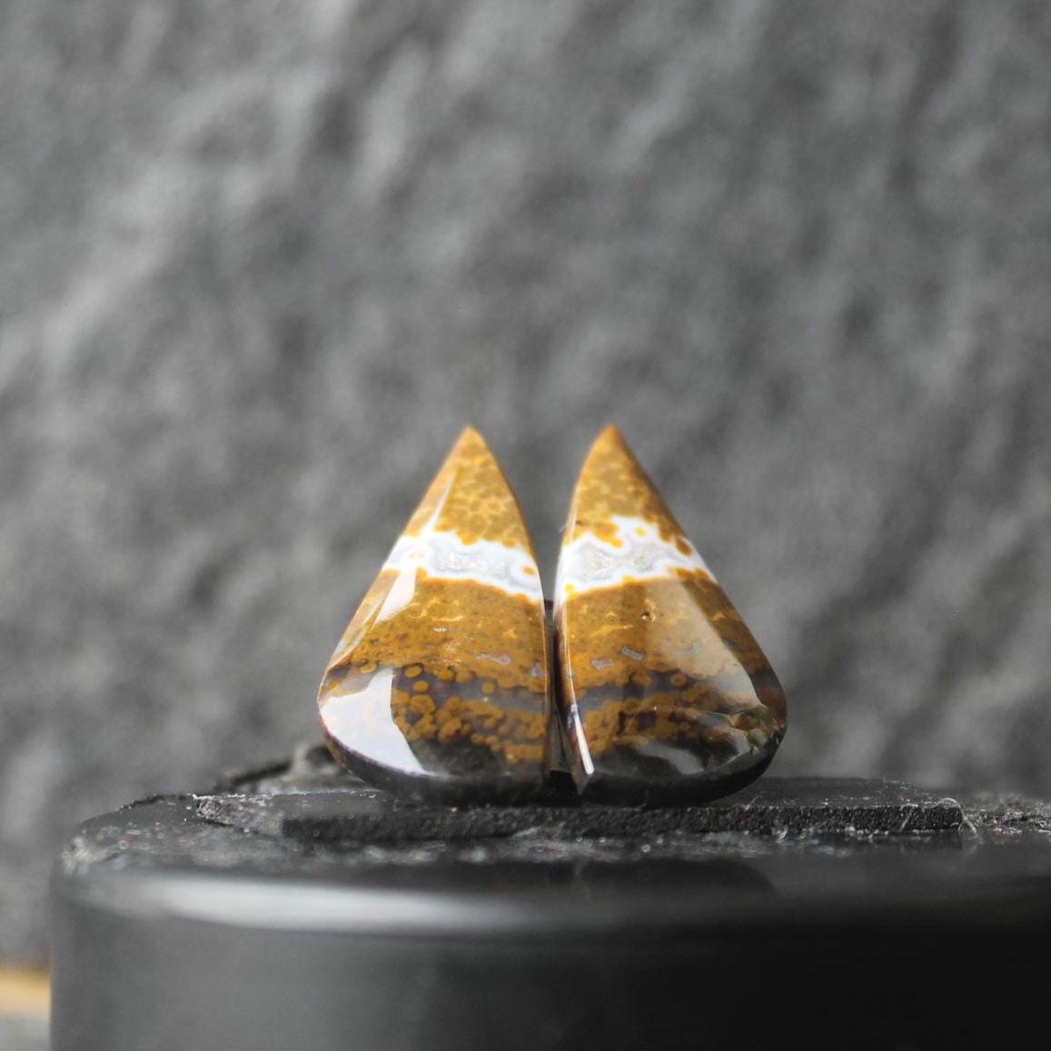 オーシャンジャスパードゥルージーペア - Etsy 日本