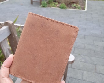 Handmade Hunter Leather Wallet for Men | Specially Designed Wallet Hold More | Perfect Anniversary, Birthday Father’s Day Gift